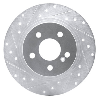 DFC® - Premium Drilled and Slotted Rear Driver Side Brake Rotor