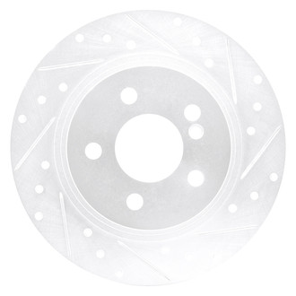DFC® - Premium Drilled and Slotted Rear Passenger Side Brake Rotor