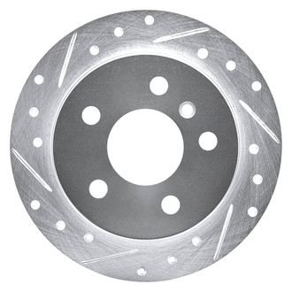 DFC® - Premium Drilled and Slotted Rear Driver Side Brake Rotor