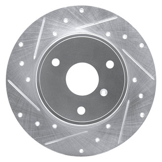 DFC® - Premium Drilled and Slotted Front Driver Side Brake Rotor