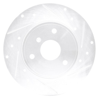 DFC® - Premium Drilled and Slotted Front Passenger Side Brake Rotor