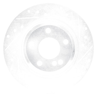 DFC® - Premium Drilled and Slotted Rear Passenger Side Brake Rotor