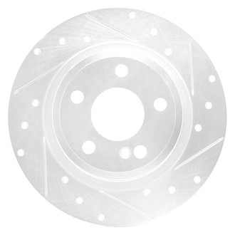 DFC® - Premium Drilled and Slotted Rear Passenger Side Brake Rotor