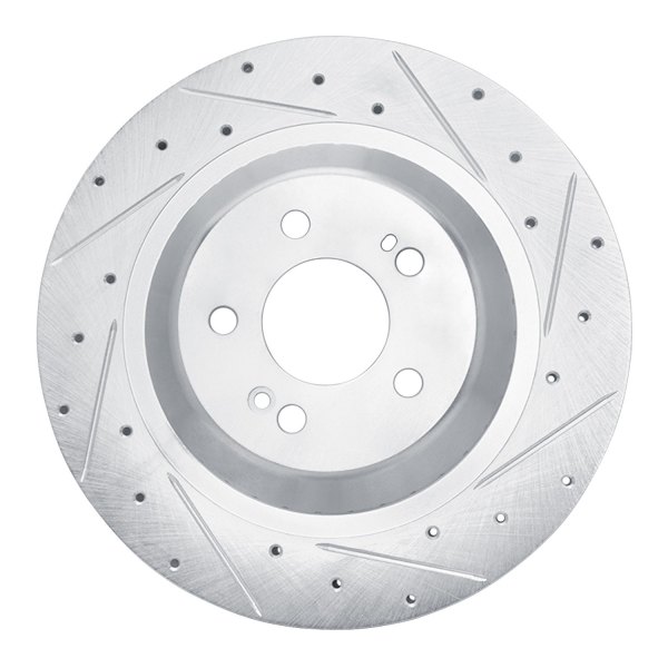 DFC® - Premium Drilled and Slotted Rear Brake Rotor