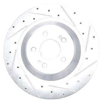 DFC® - Premium Drilled and Slotted Rear Passenger Side Brake Rotor