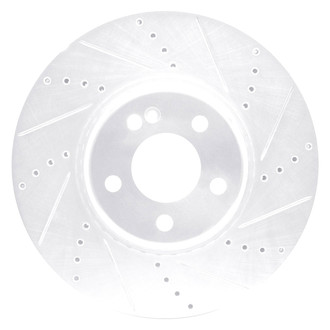 DFC® - Premium Drilled and Slotted Front Passenger Side Brake Rotor