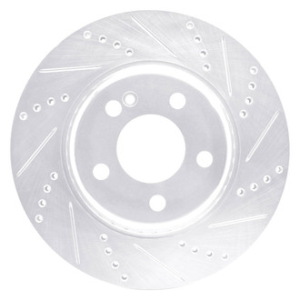 DFC® - Premium Drilled and Slotted Rear Passenger Side Brake Rotor