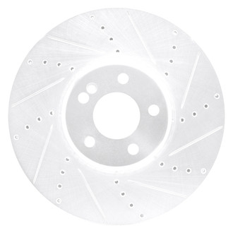 DFC® - Premium Drilled and Slotted Front Passenger Side Brake Rotor