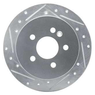DFC® - Premium Drilled and Slotted Rear Driver Side Brake Rotor