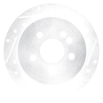 DFC® - Premium Drilled and Slotted Rear Passenger Side Brake Rotor