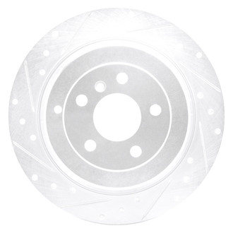 DFC® - Premium Drilled and Slotted Rear Driver Side Brake Rotor