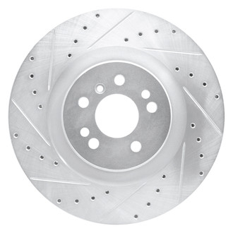 DFC® - Premium Drilled and Slotted Front Driver Side Brake Rotor