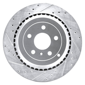 DFC® - Premium Drilled and Slotted Rear Driver Side Brake Rotor