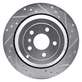 DFC® - Premium Drilled and Slotted Rear Passenger Side Brake Rotor