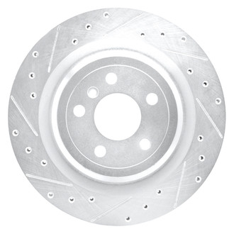DFC® - Premium Drilled and Slotted Rear Driver Side Brake Rotor