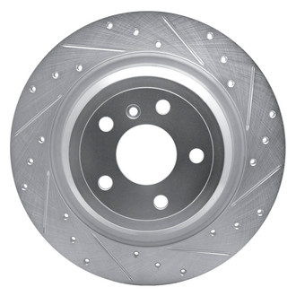DFC® - Premium Drilled and Slotted Rear Passenger Side Brake Rotor