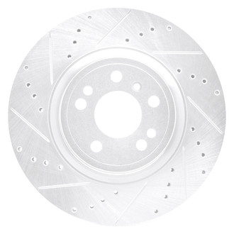 DFC® - Premium Drilled and Slotted Front Driver Side Brake Rotor