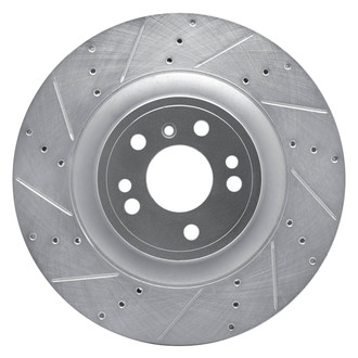 DFC® - Premium Drilled and Slotted Front Driver Side Brake Rotor