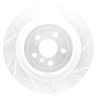 DFC® - Premium Drilled and Slotted Rear Passenger Side Brake Rotor