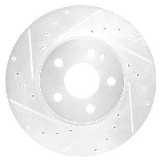 DFC® - Premium Drilled and Slotted Front Driver Side Brake Rotor