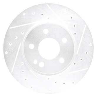 DFC® - Premium Drilled and Slotted Front Passenger Side Brake Rotor