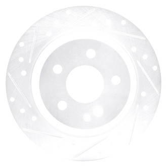 DFC® - Premium Drilled and Slotted Rear Driver Side Brake Rotor
