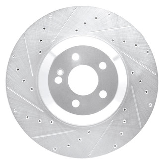 DFC® - Premium Drilled and Slotted Rear Driver Side Brake Rotor