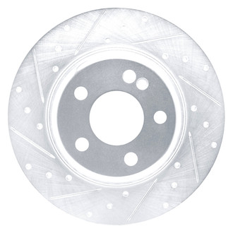 DFC® - Premium Drilled and Slotted Rear Driver Side Brake Rotor