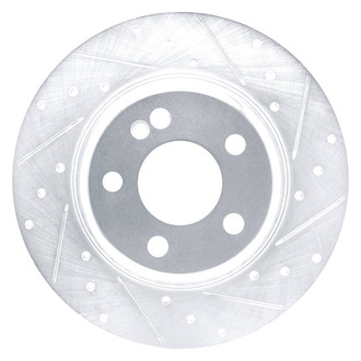 DFC® - Premium Drilled and Slotted Rear Passenger Side Brake Rotor