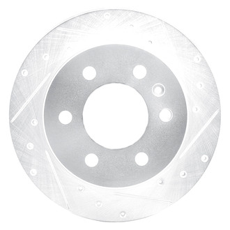 DFC® - Premium Drilled and Slotted Rear Passenger Side Brake Rotor