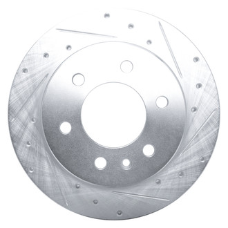 DFC® - Premium Drilled and Slotted Rear Passenger Side Brake Rotor