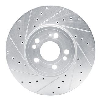DFC® - Premium Drilled and Slotted Front Driver Side Brake Rotor