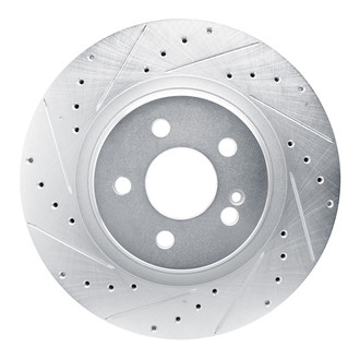 DFC® - Premium Drilled and Slotted Rear Driver Side Brake Rotor