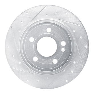 DFC® - Premium Drilled and Slotted Rear Driver Side Brake Rotor