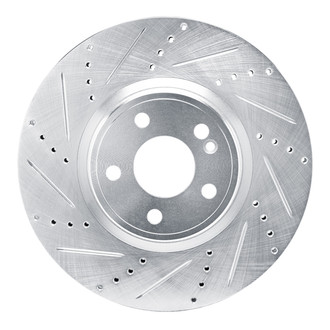 DFC® - Premium Drilled and Slotted Front Driver Side Brake Rotor