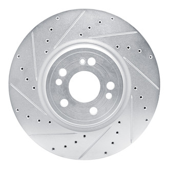 DFC® - Premium Drilled and Slotted Front Driver Side Brake Rotor