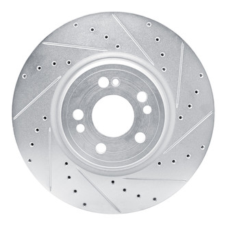 DFC® - Premium Drilled and Slotted Front Passenger Side Brake Rotor