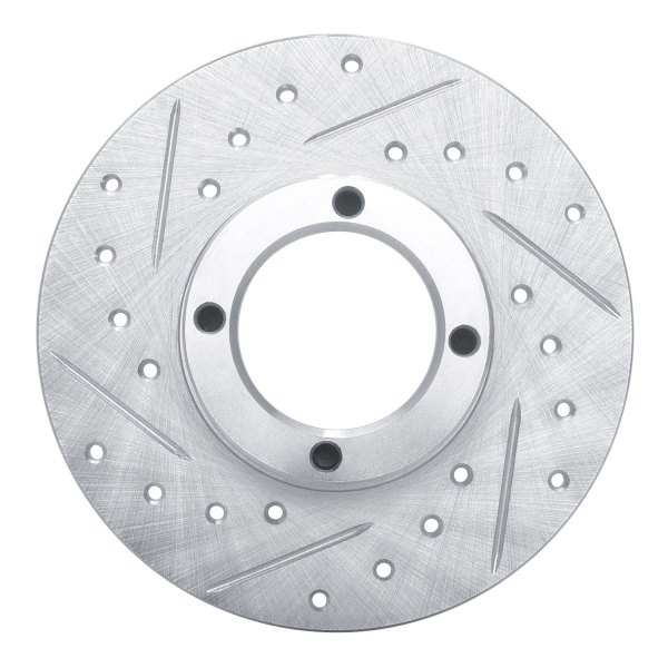 DFC® - Premium Drilled and Slotted Front Brake Rotor