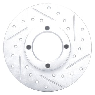 DFC® - Premium Drilled and Slotted Front Passenger Side Brake Rotor