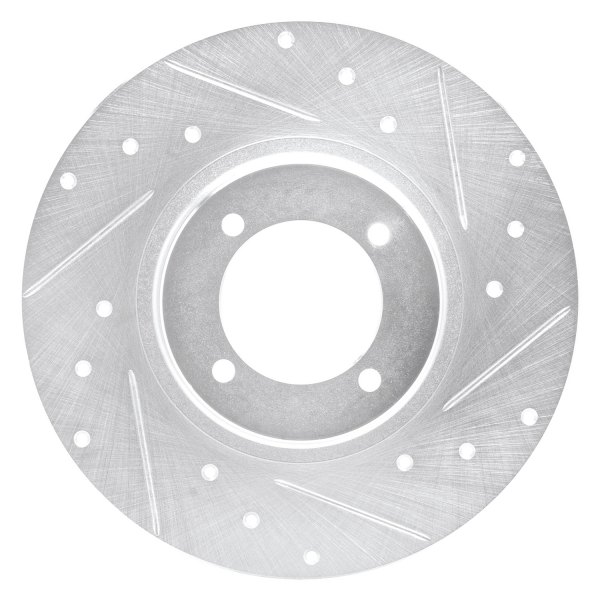 DFC® - Premium Drilled and Slotted Front Brake Rotor