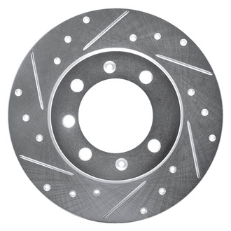 DFC® - Premium Drilled and Slotted Rear Driver Side Brake Rotor