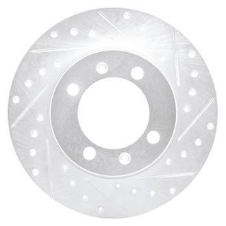 DFC® - Premium Drilled and Slotted Front Passenger Side Brake Rotor