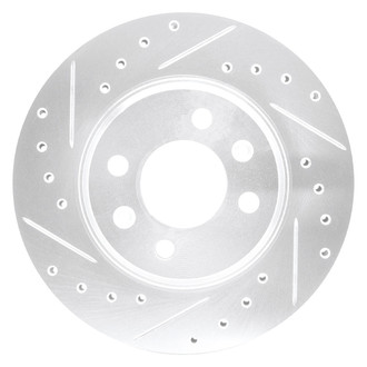 DFC® - Premium Drilled and Slotted Front Driver Side Brake Rotor