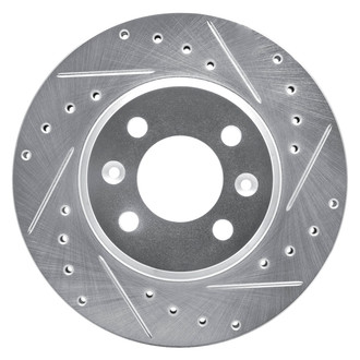 DFC® - Premium Drilled and Slotted Front Passenger Side Brake Rotor
