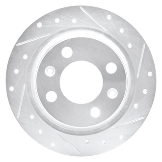 DFC® - Premium Drilled and Slotted Rear Passenger Side Brake Rotor