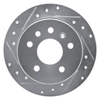 DFC® - Premium Drilled and Slotted Rear Driver Side Brake Rotor