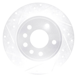 DFC® - Premium Drilled and Slotted Rear Driver Side Brake Rotor