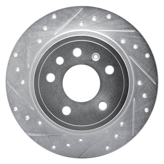DFC® - Premium Drilled and Slotted Rear Driver Side Brake Rotor