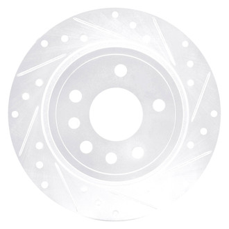 DFC® - Premium Drilled and Slotted Rear Passenger Side Brake Rotor