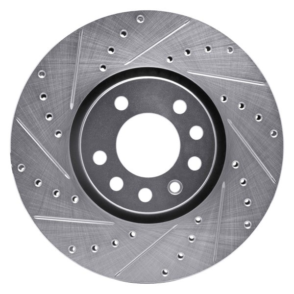 DFC® - Premium Drilled and Slotted Front Brake Rotor